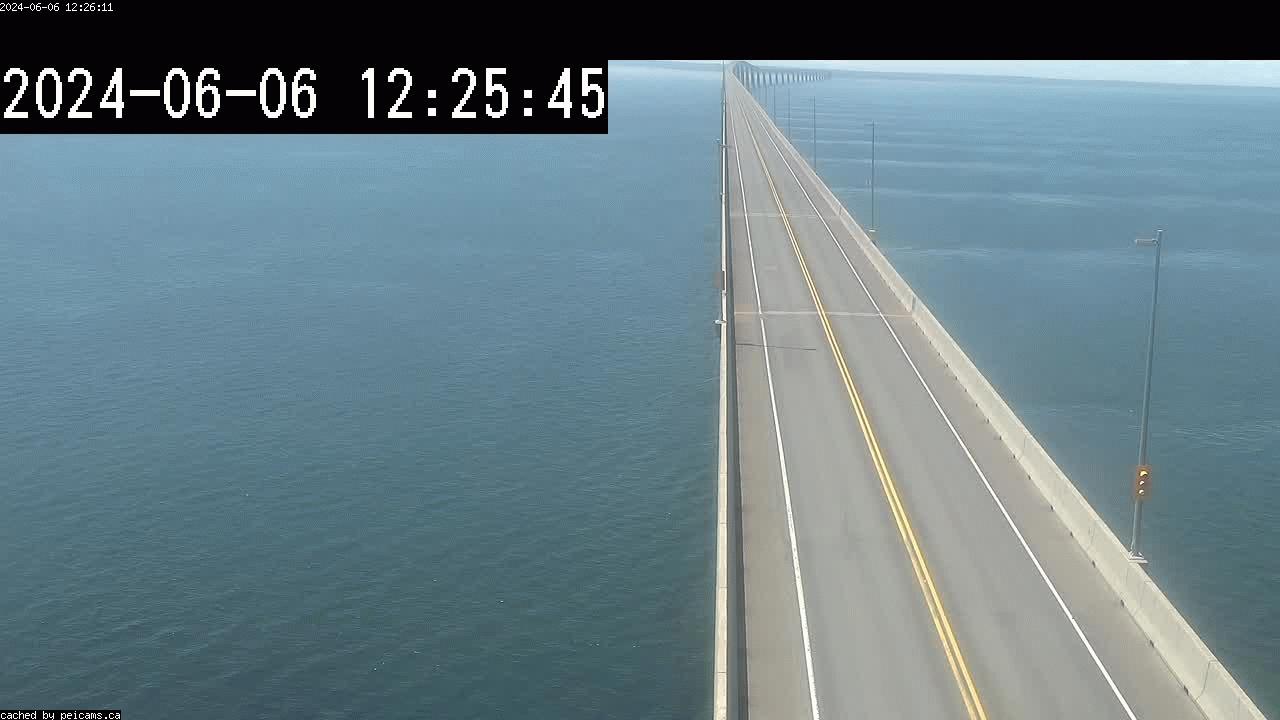 Web Cam image of Confederation Bridge