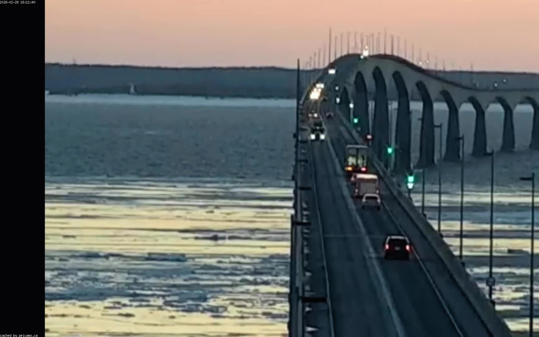 Web Cam image of Confederation Bridge