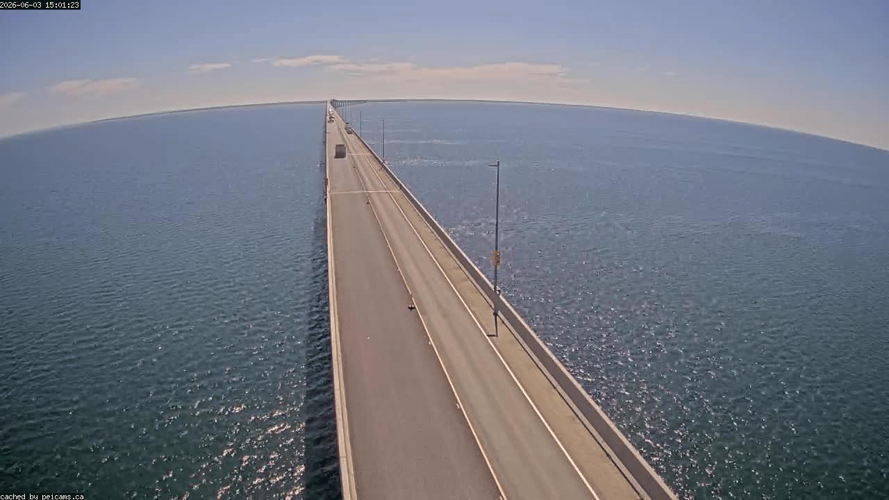 Web Cam image of Confederation Bridge