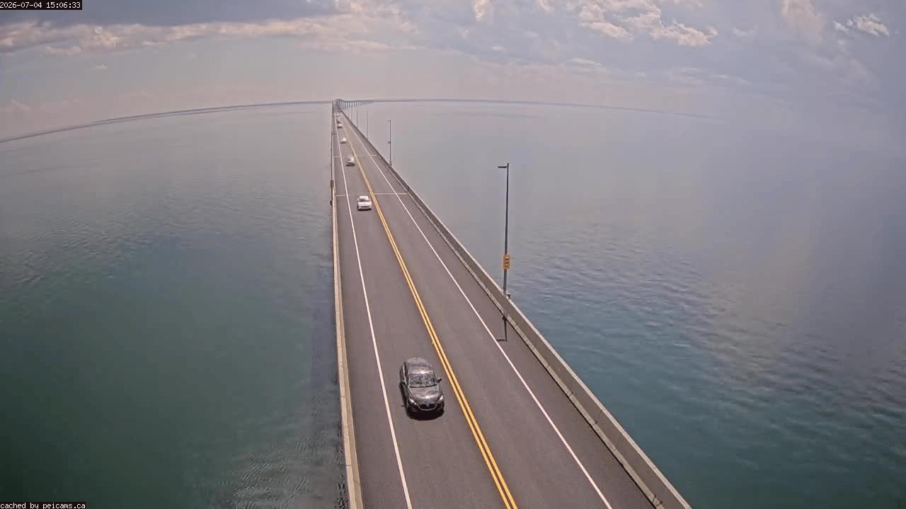 Web Cam image of Confederation Bridge