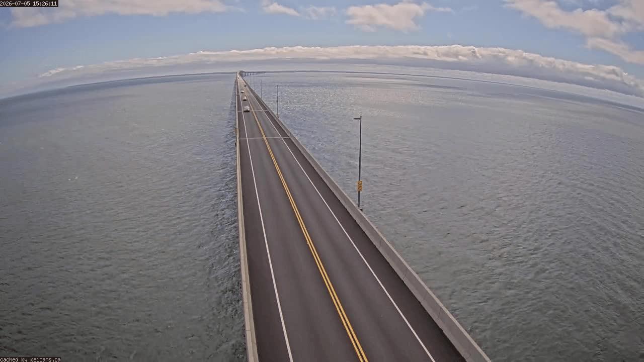 Web Cam image of Confederation Bridge