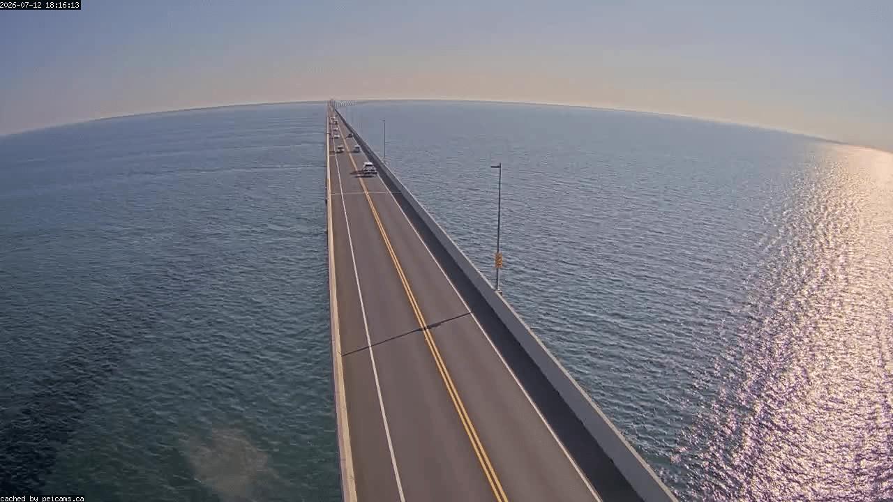 Web Cam image of Confederation Bridge