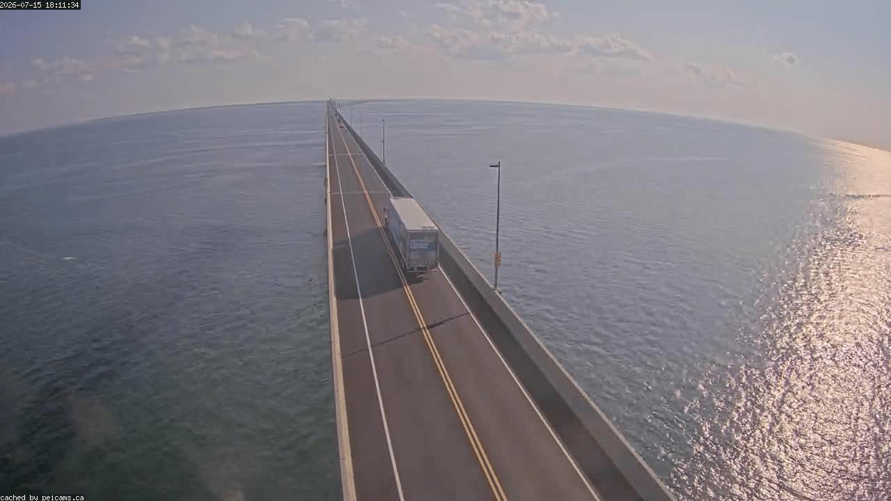 Web Cam image of Confederation Bridge