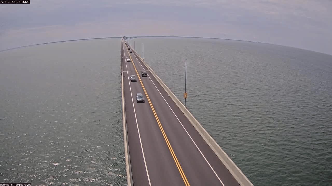 Web Cam image of Confederation Bridge