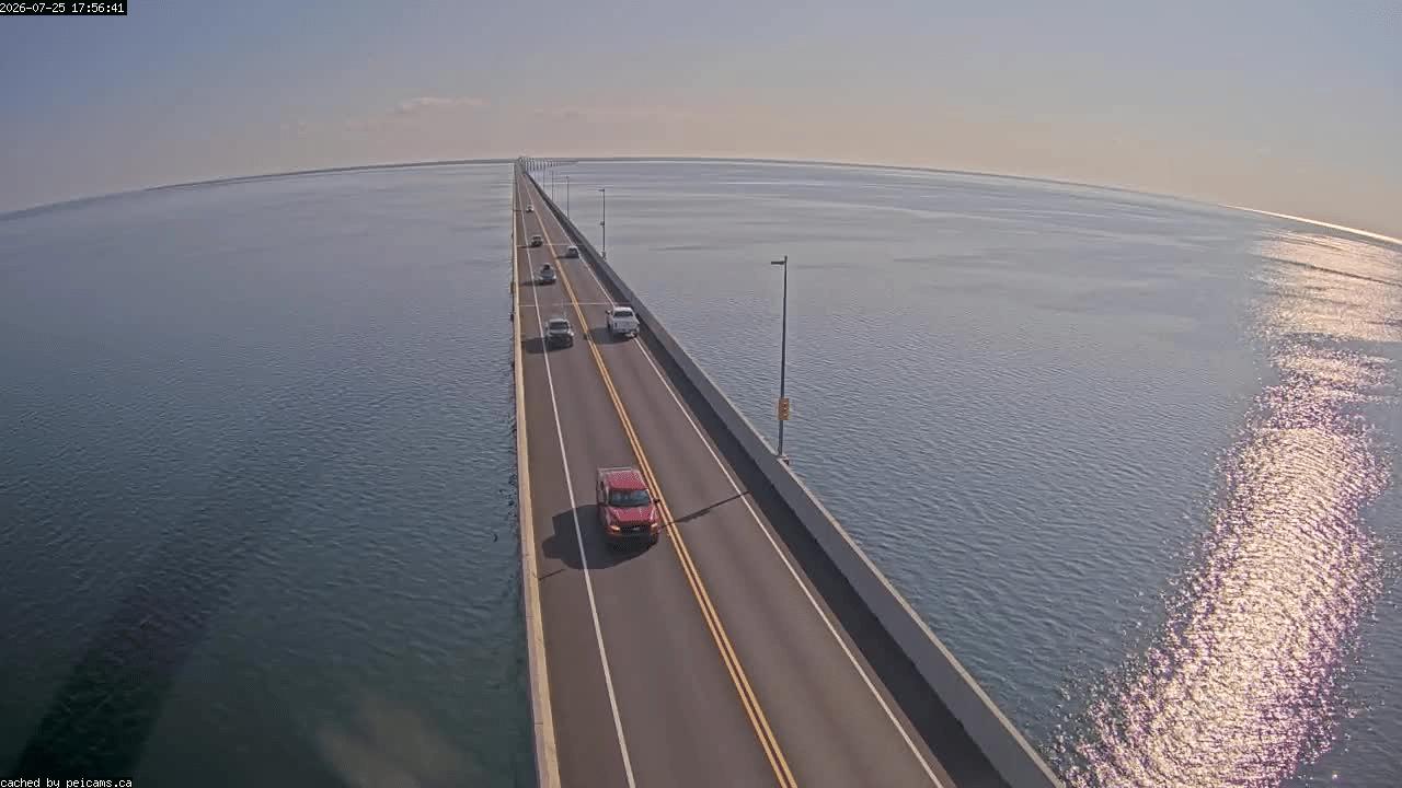 Web Cam image of Confederation Bridge