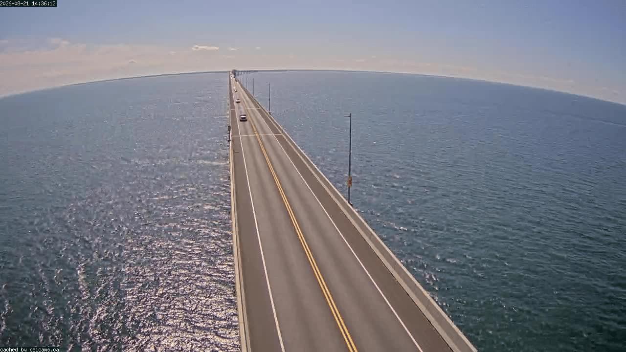 Web Cam image of Confederation Bridge