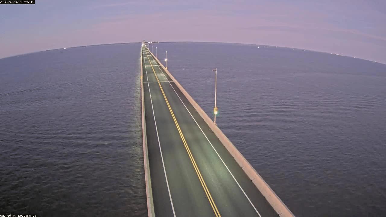 Web Cam image of Confederation Bridge