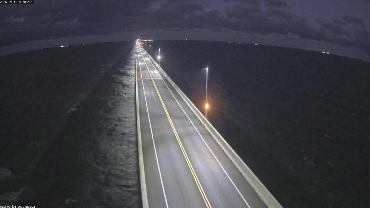 Web Cam image of Confederation Bridge