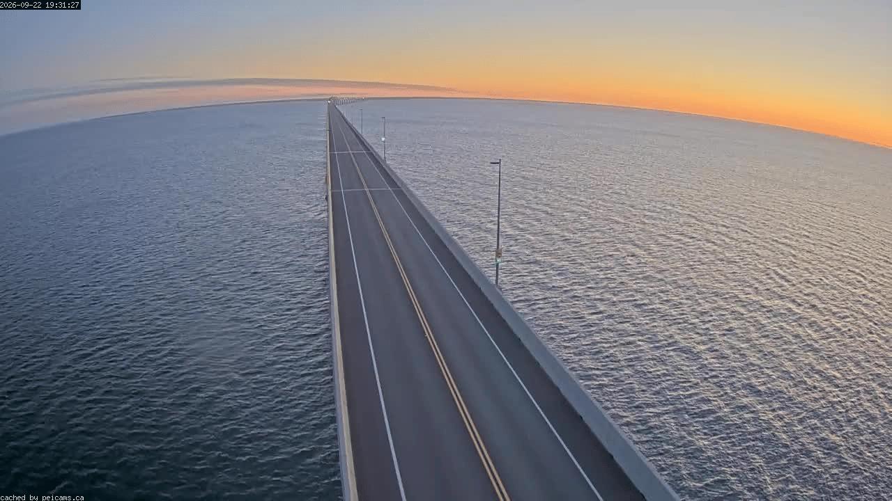 Web Cam image of Confederation Bridge