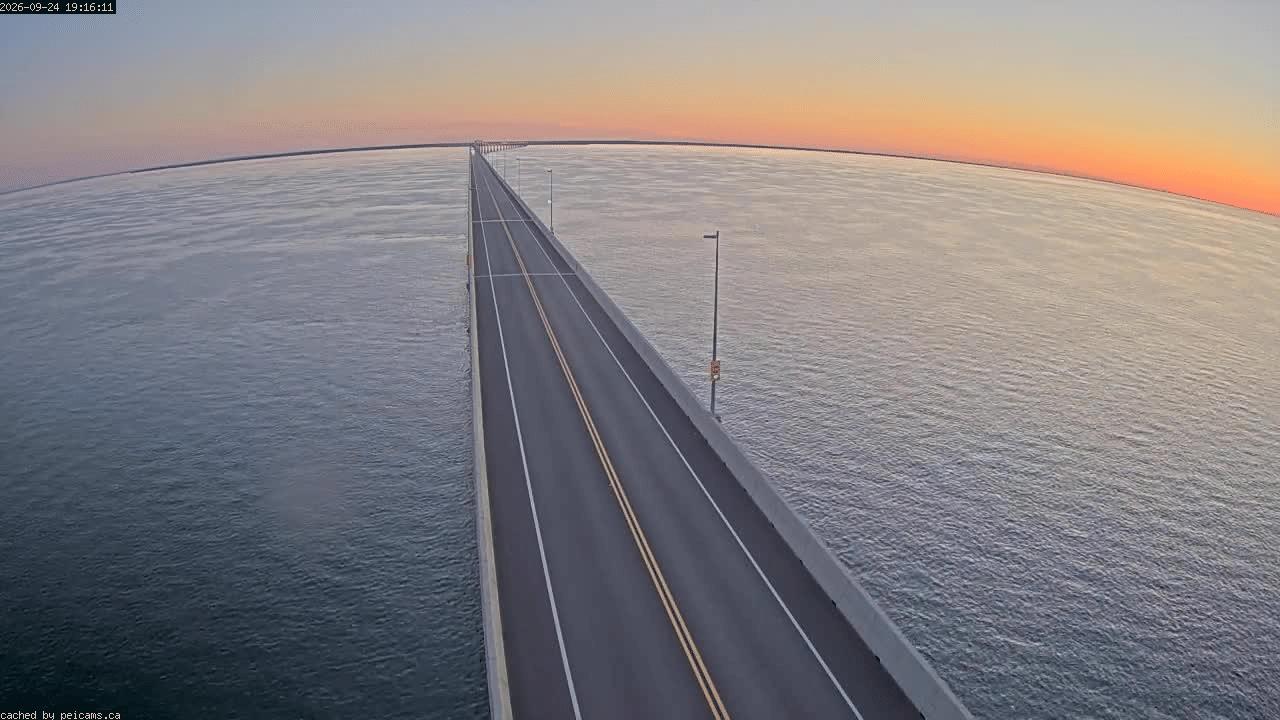 Web Cam image of Confederation Bridge