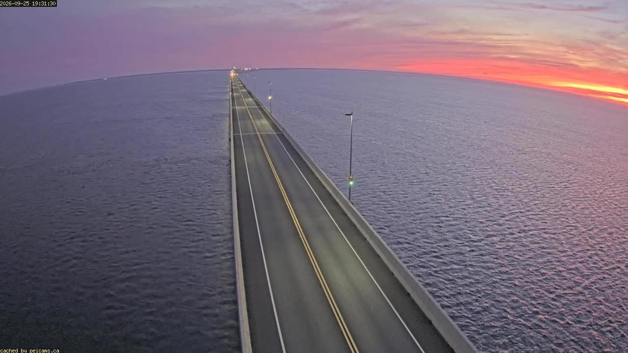 Web Cam image of Confederation Bridge