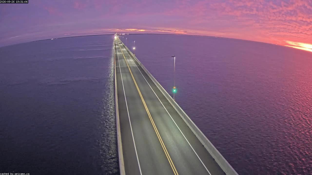 Web Cam image of Confederation Bridge