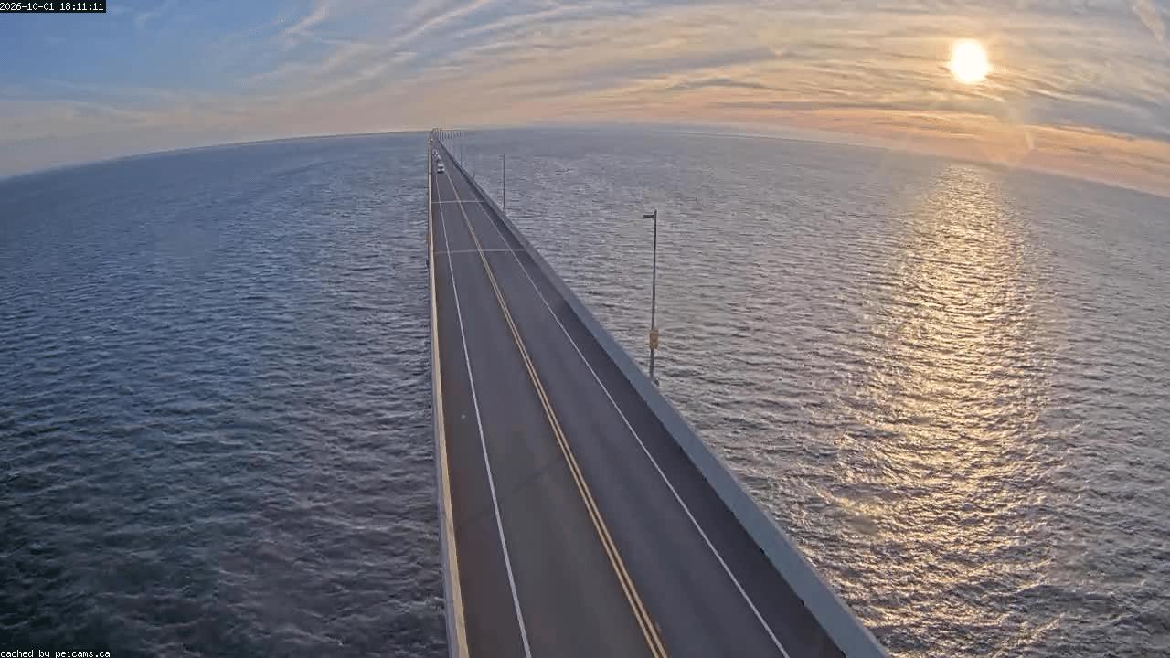 Web Cam image of Confederation Bridge