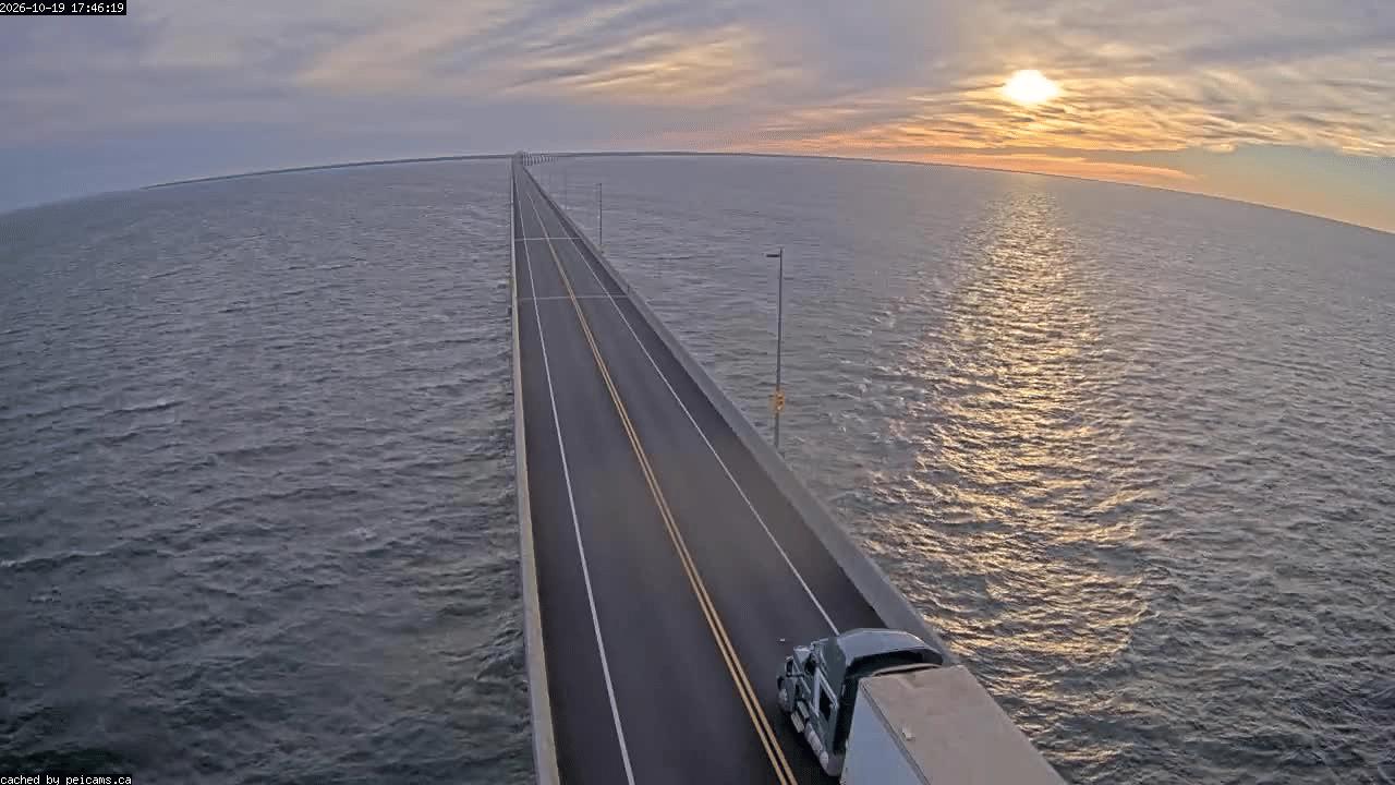 Web Cam image of Confederation Bridge