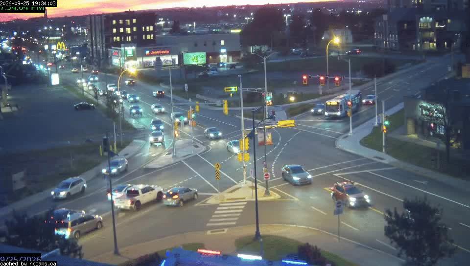 Web Cam image of Dieppe (Champlain St / Acadie Ave)