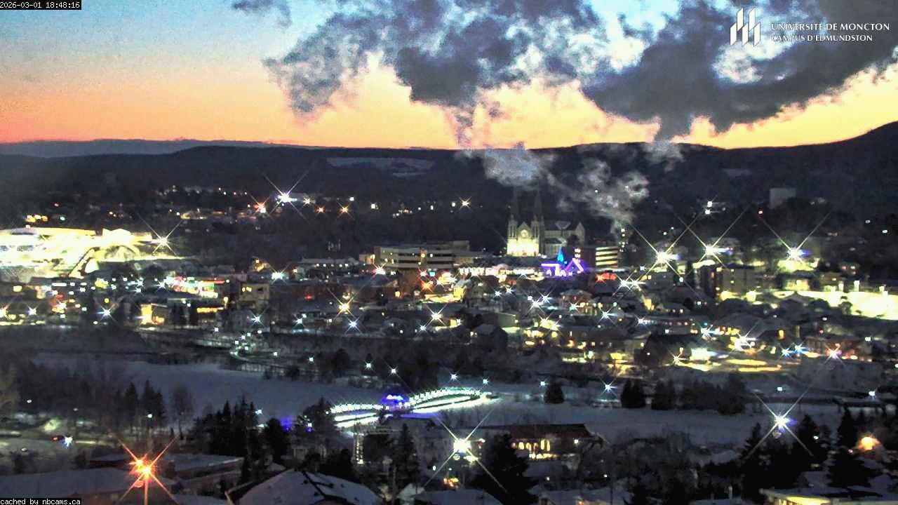 Web Cam image of Edmundston (UMCE)