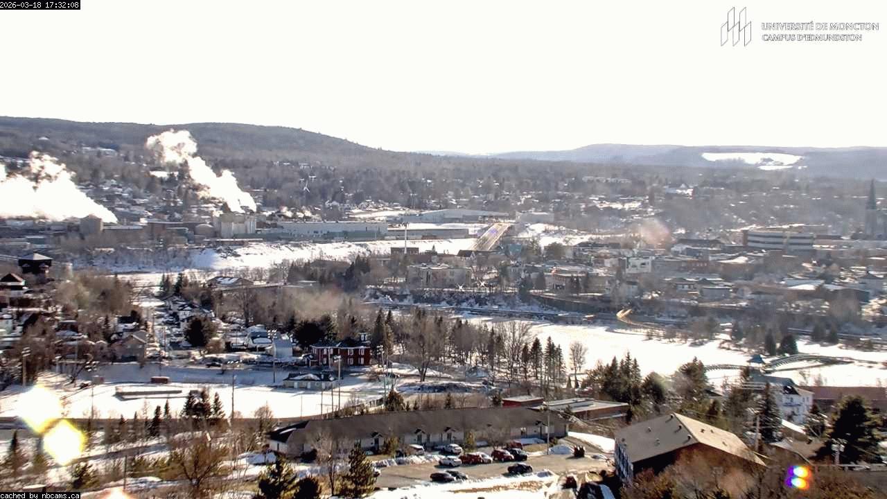 Web Cam image of Edmundston (UMCE)