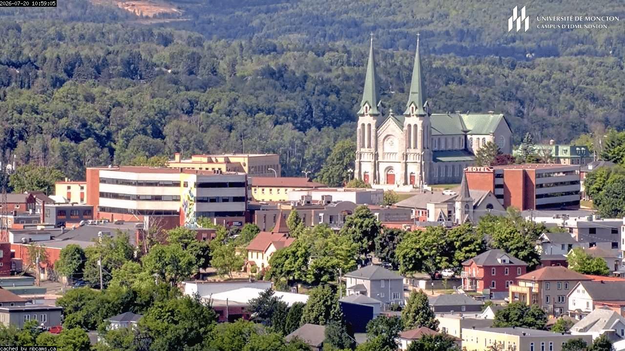 Web Cam image of Edmundston (UMCE)