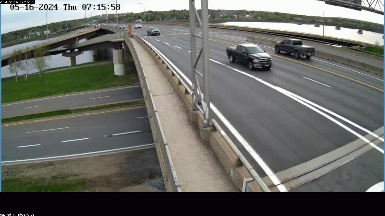 Web Cam image of Fredericton (Westmorland Street - South Side)