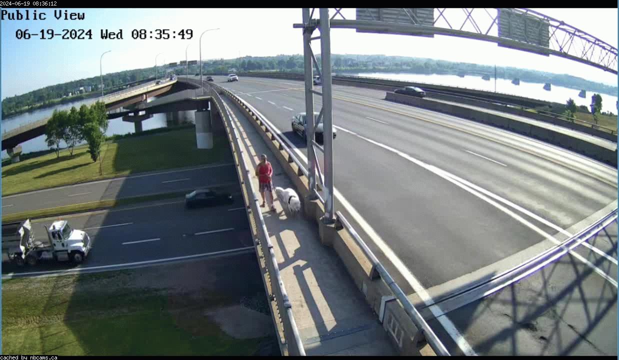 Web Cam image of Fredericton (Westmorland Street - South Side)