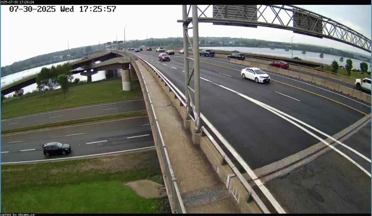 Web Cam image of Fredericton (Westmorland Street - South Side)