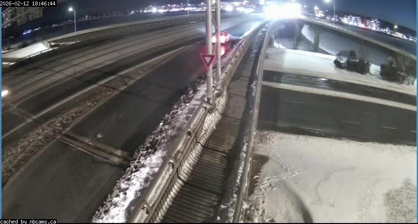 Web Cam image of Fredericton (Westmorland Street - South Side)