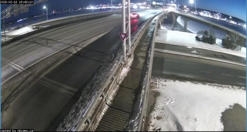 Web Cam image of Fredericton (Westmorland Street - South Side)