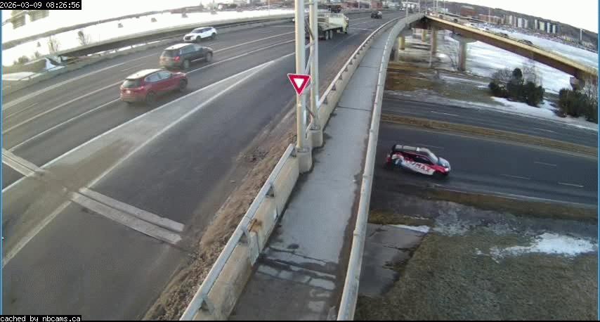 Web Cam image of Fredericton (Westmorland Street - South Side)