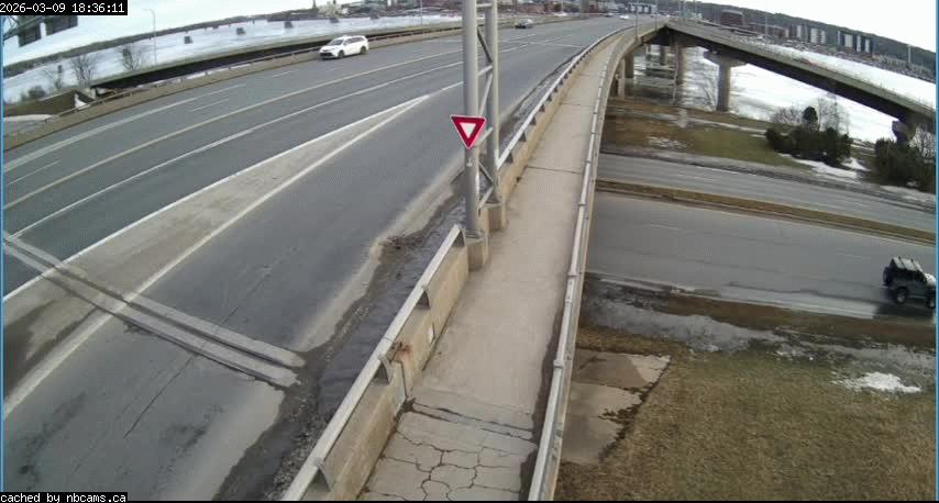 Web Cam image of Fredericton (Westmorland Street - South Side)