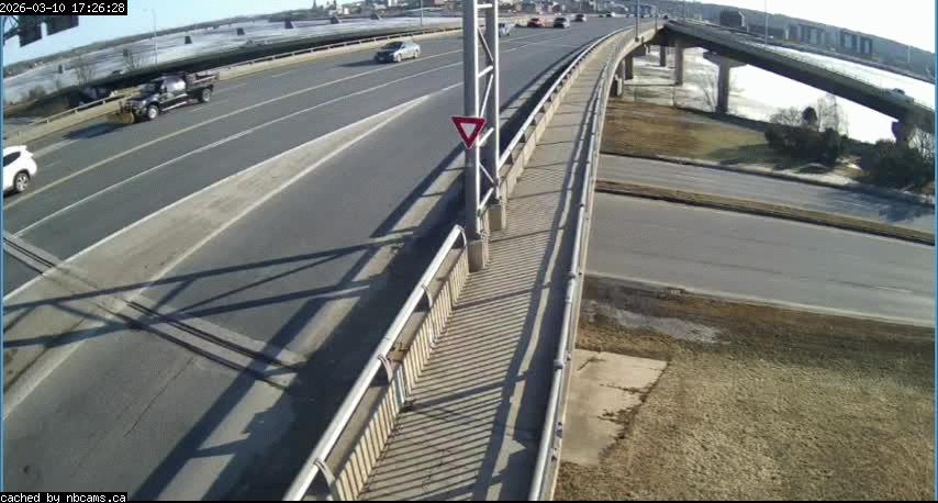 Web Cam image of Fredericton (Westmorland Street - South Side)