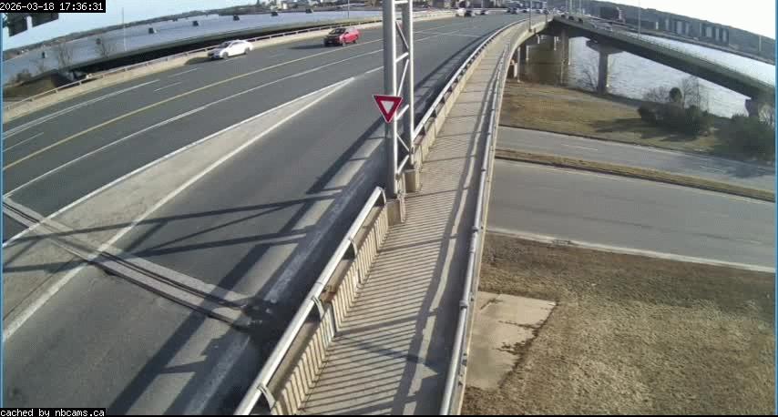 Web Cam image of Fredericton (Westmorland Street - South Side)