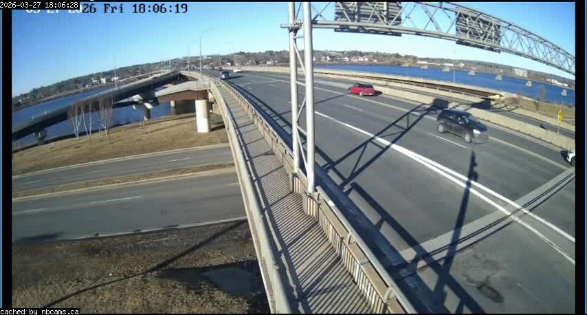 Web Cam image of Fredericton (Westmorland Street - South Side)