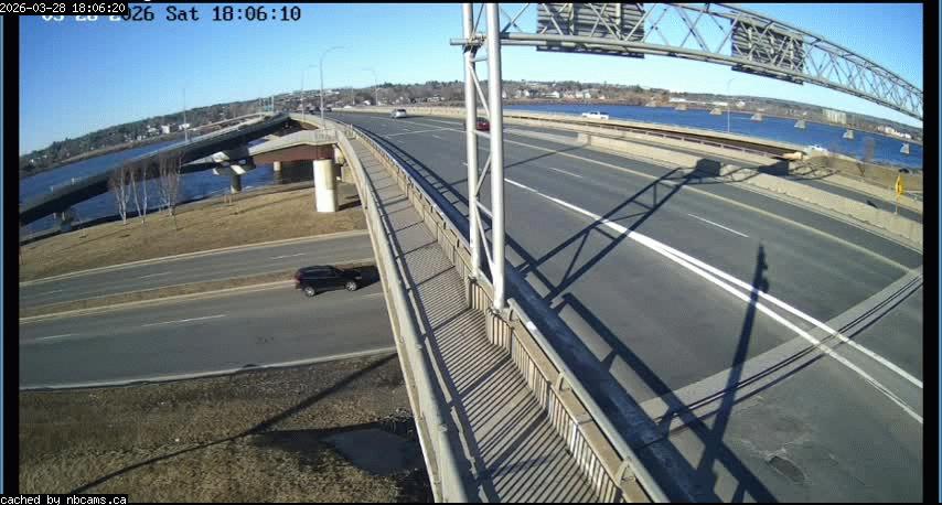 Web Cam image of Fredericton (Westmorland Street - South Side)
