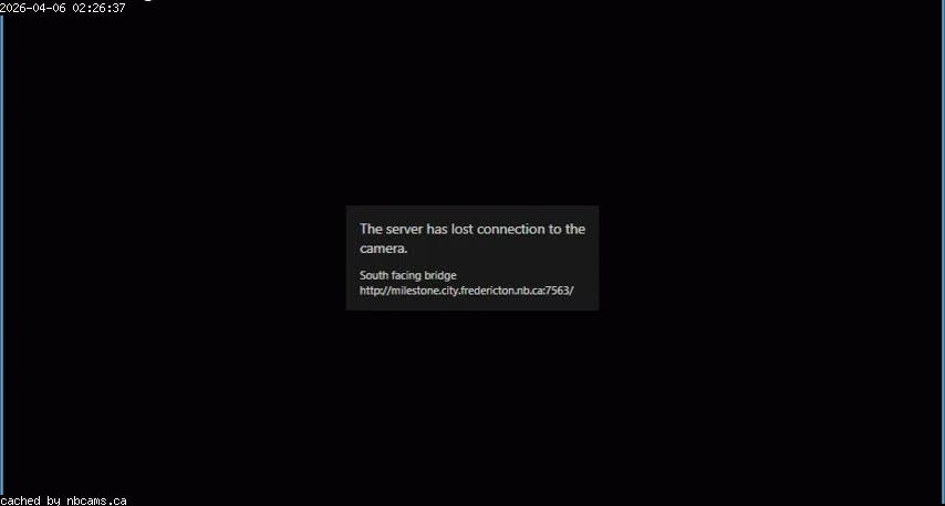 Web Cam image of Fredericton (Westmorland Street - South Side)