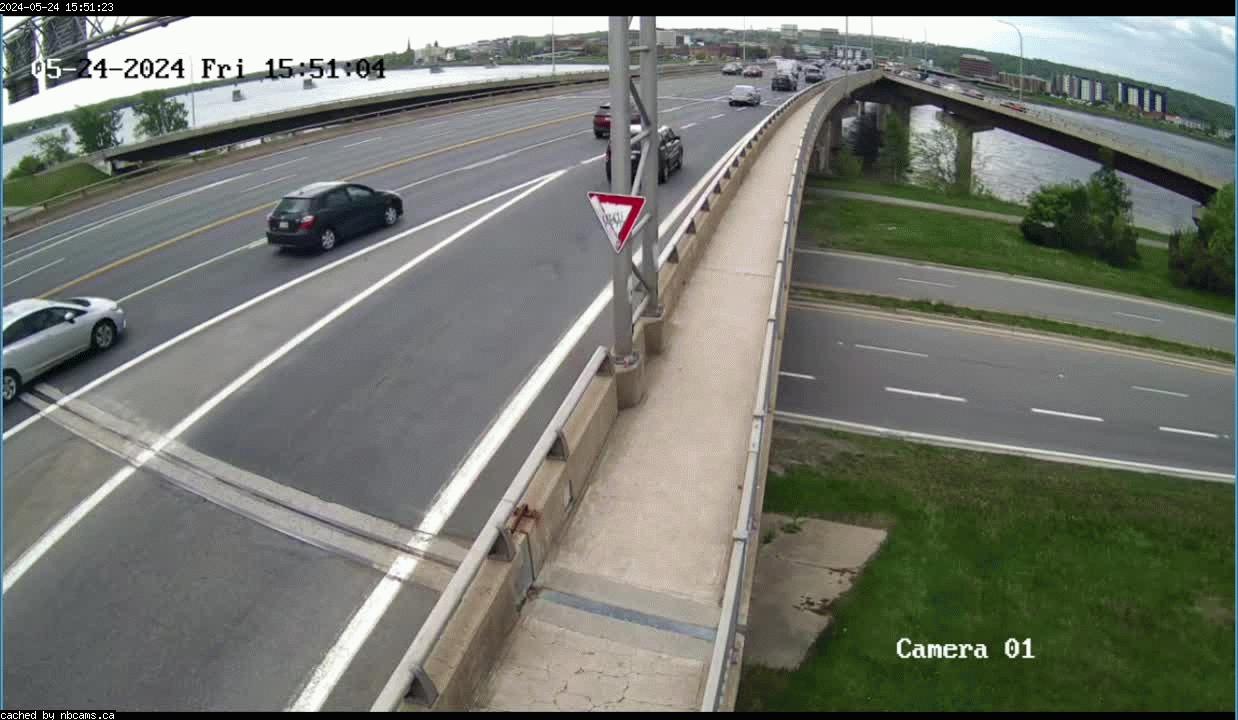 Web Cam image of Fredericton (Westmorland Street - North Side)