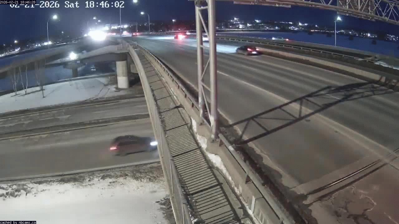 Web Cam image of Fredericton (Westmorland Street - North Side)