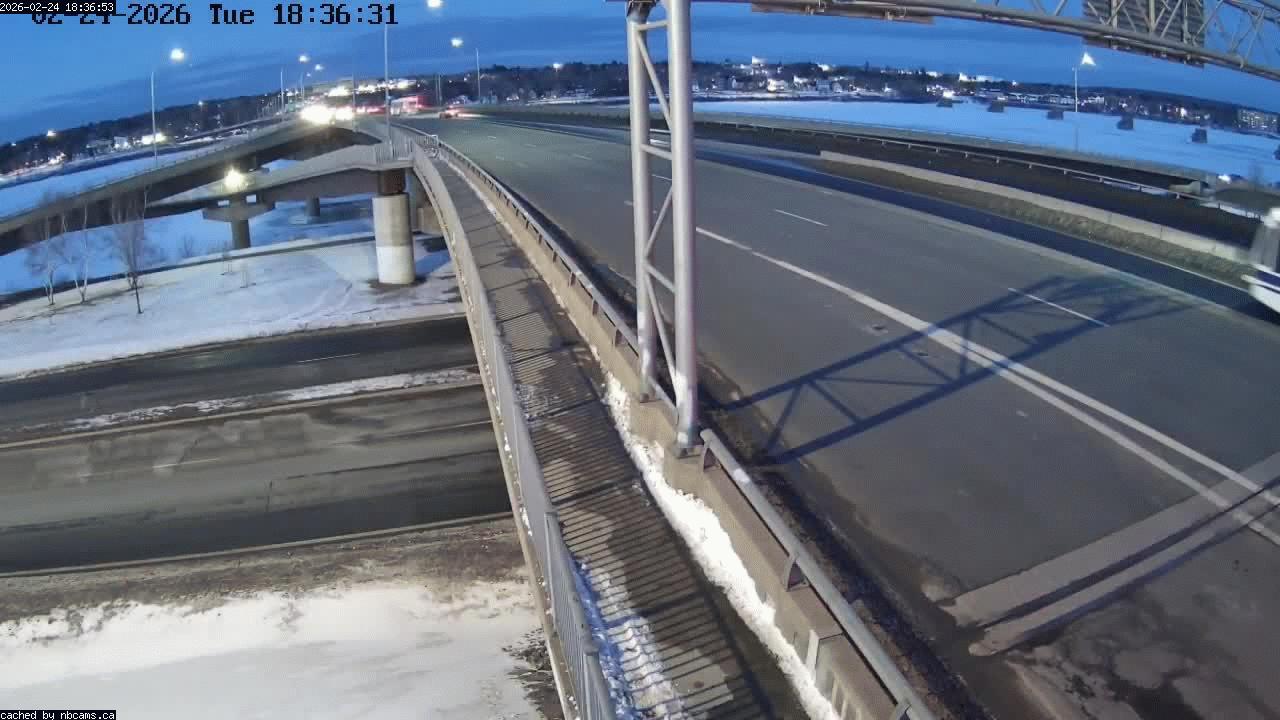 Web Cam image of Fredericton (Westmorland Street - North Side)