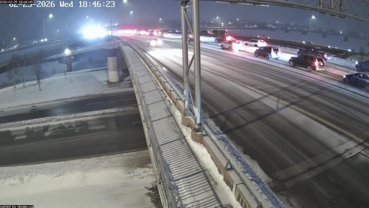 Web Cam image of Fredericton (Westmorland Street - North Side)