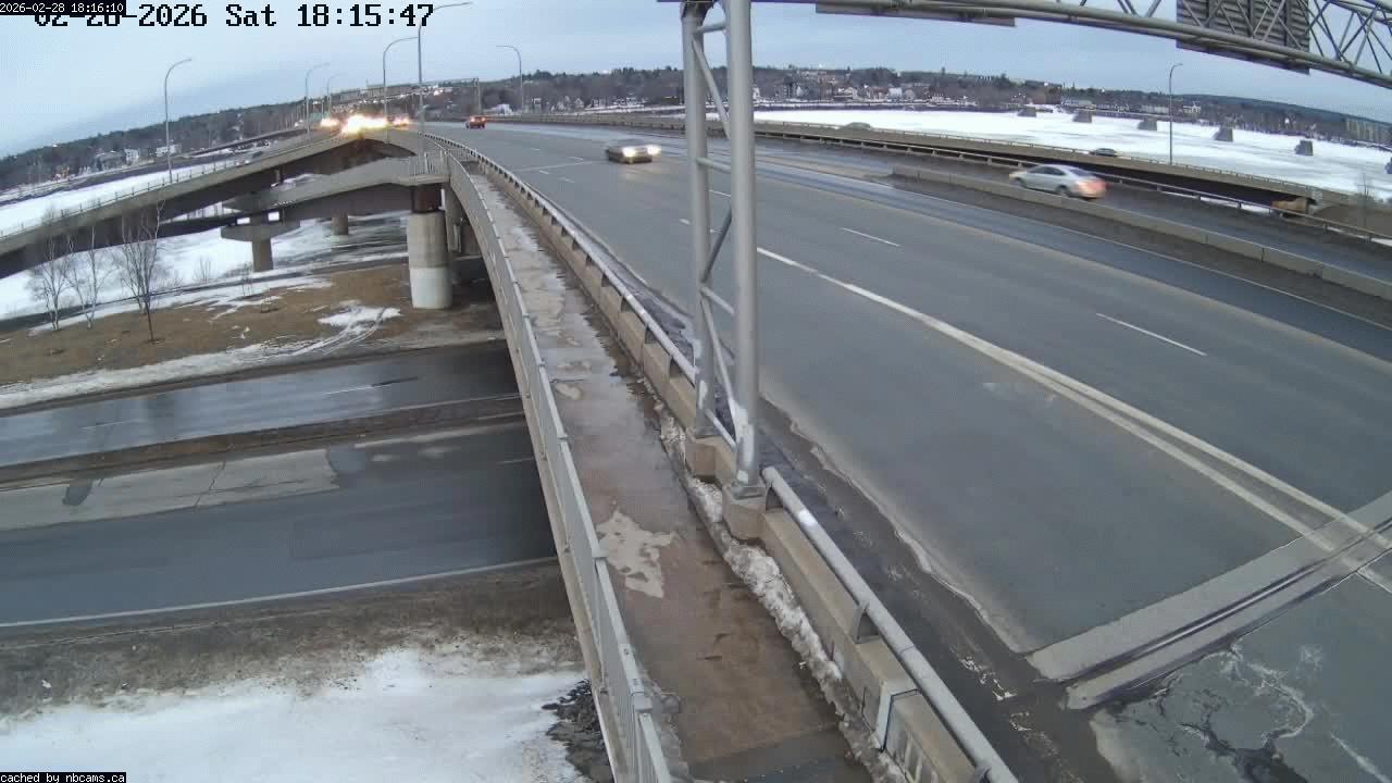 Web Cam image of Fredericton (Westmorland Street - North Side)