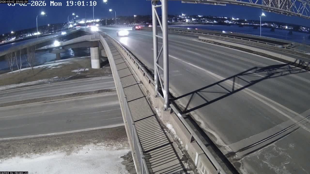 Web Cam image of Fredericton (Westmorland Street - North Side)