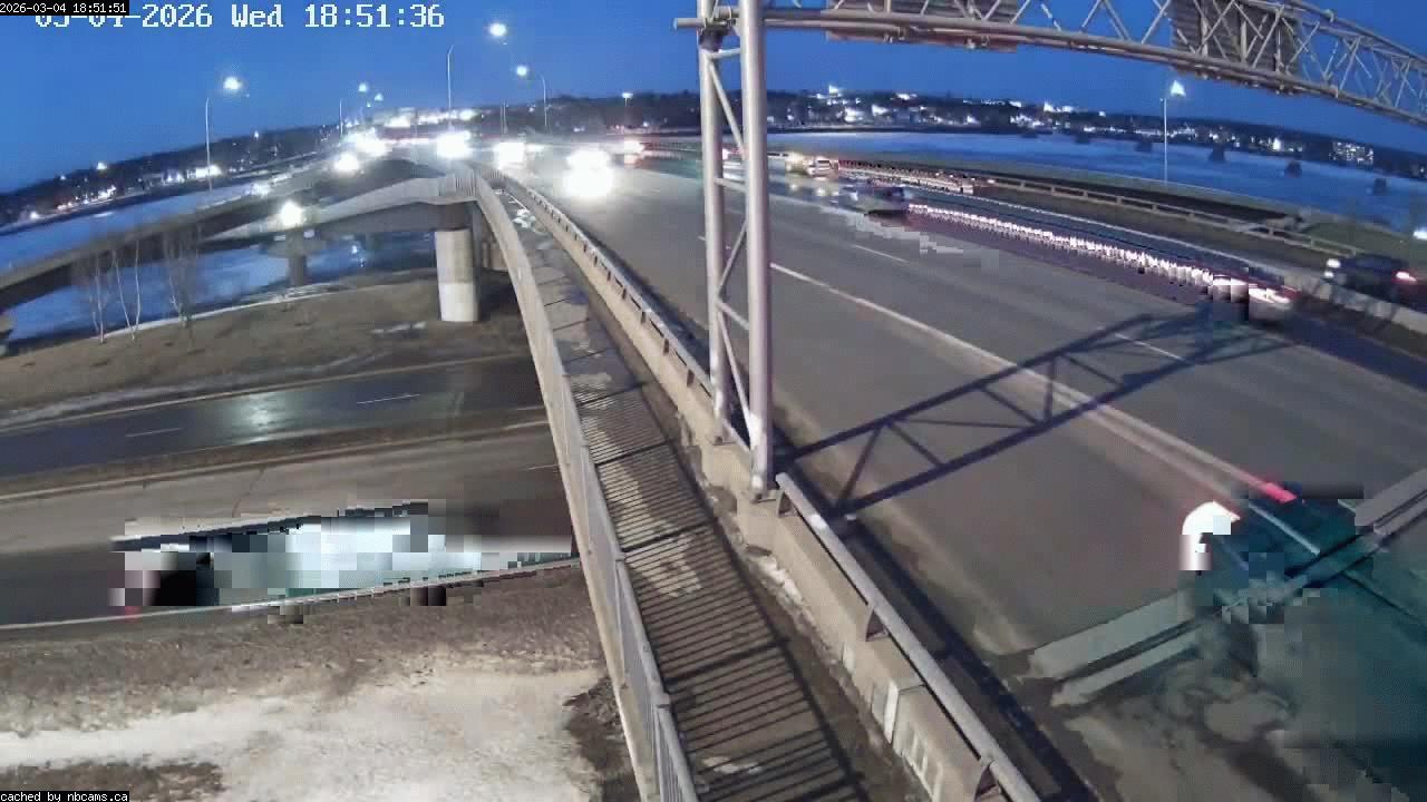 Web Cam image of Fredericton (Westmorland Street - North Side)