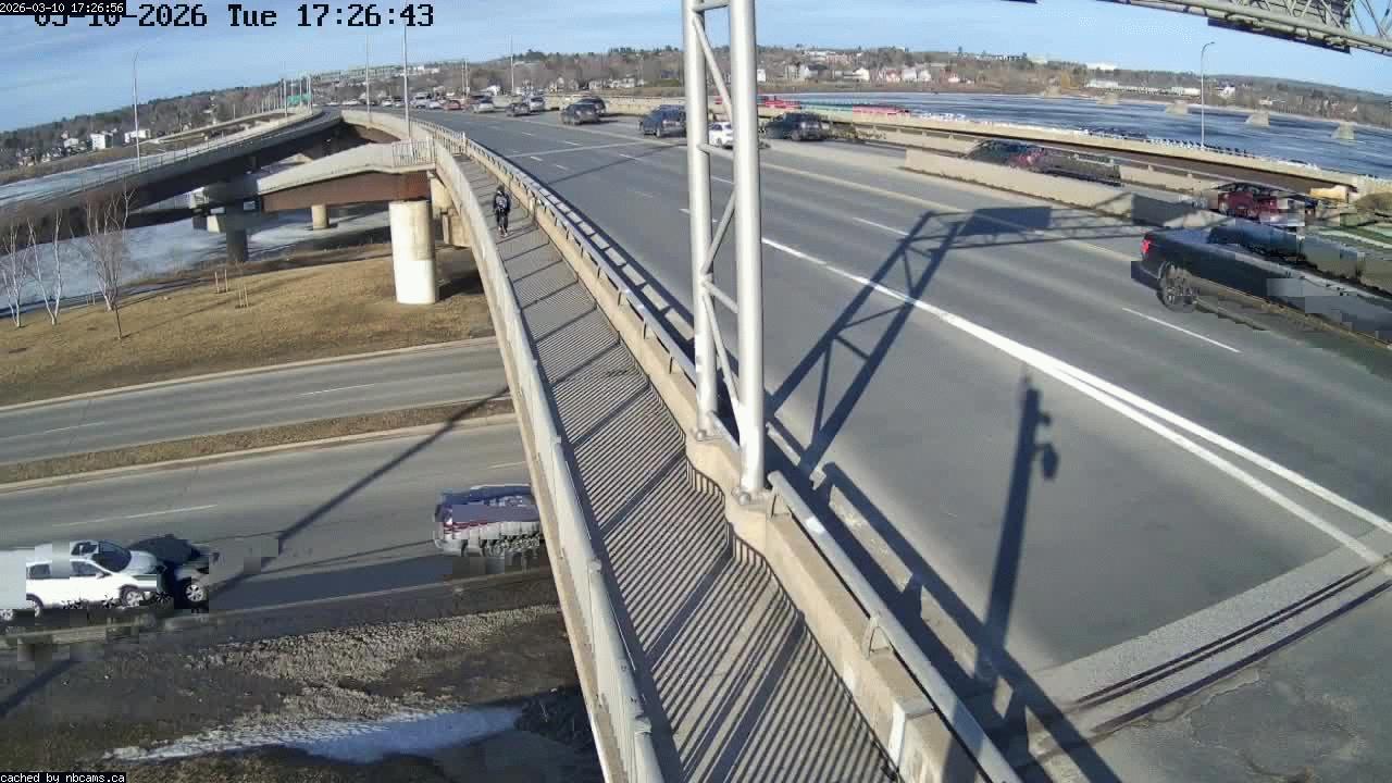 Web Cam image of Fredericton (Westmorland Street - North Side)