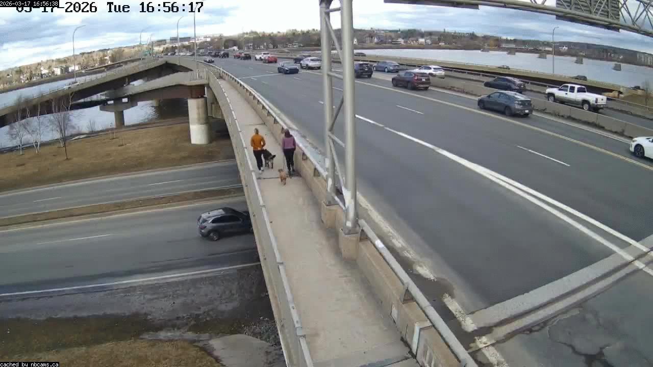 Web Cam image of Fredericton (Westmorland Street - North Side)