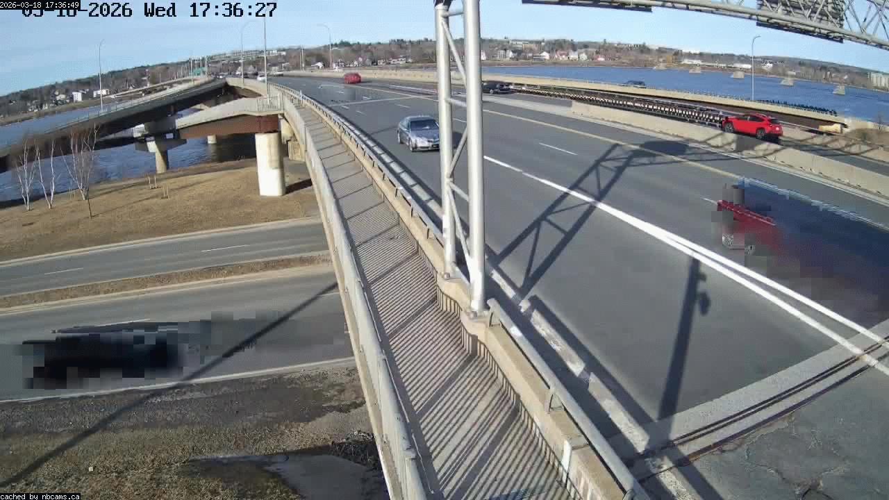 Web Cam image of Fredericton (Westmorland Street - North Side)