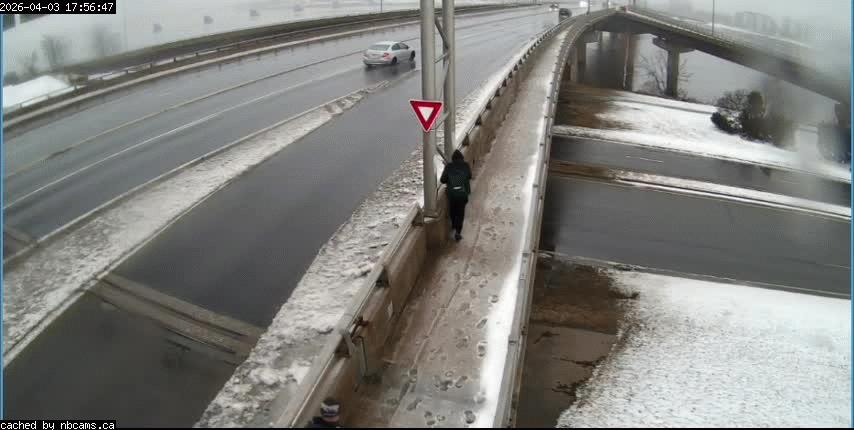 Web Cam image of Fredericton (Westmorland Street - North Side)