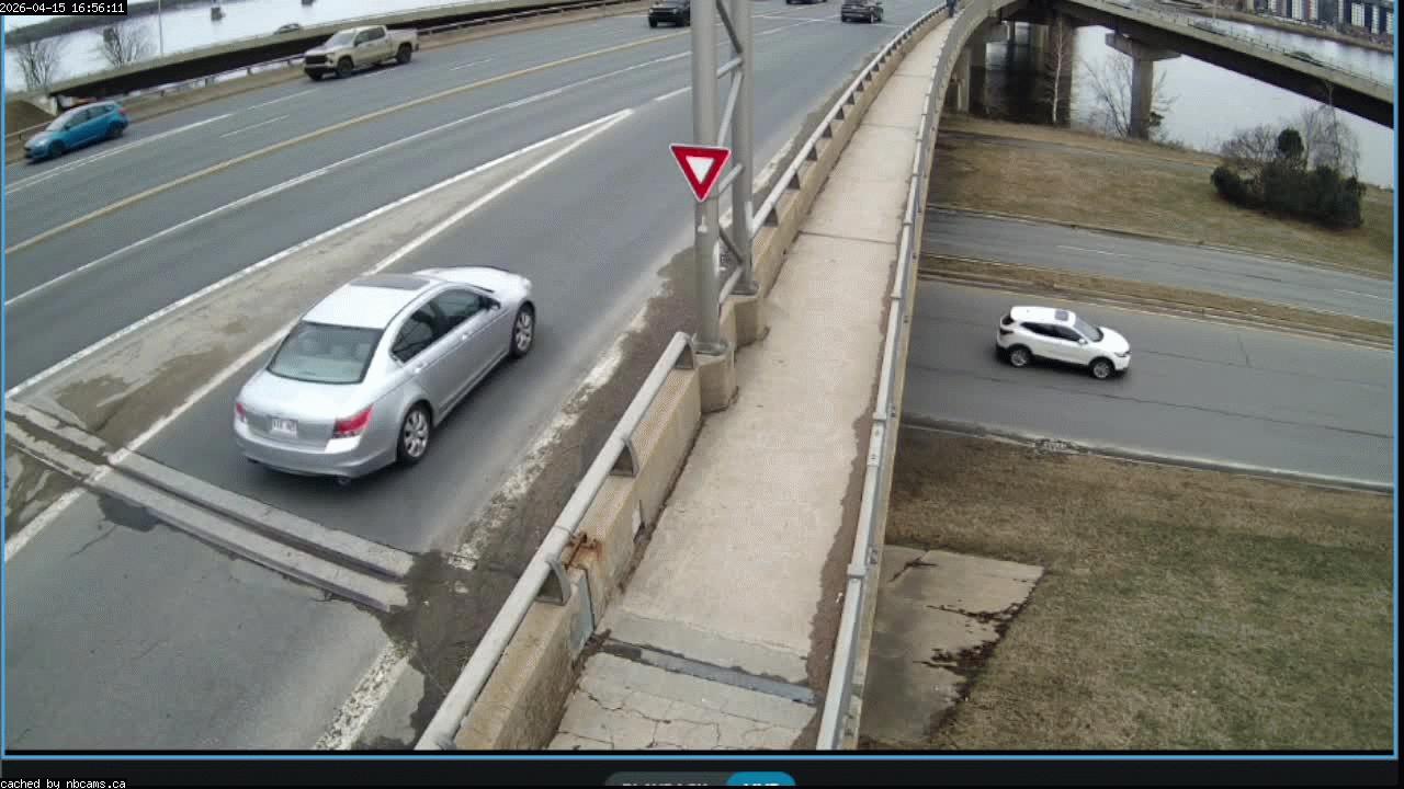 Web Cam image of Fredericton (Westmorland Street - North Side)