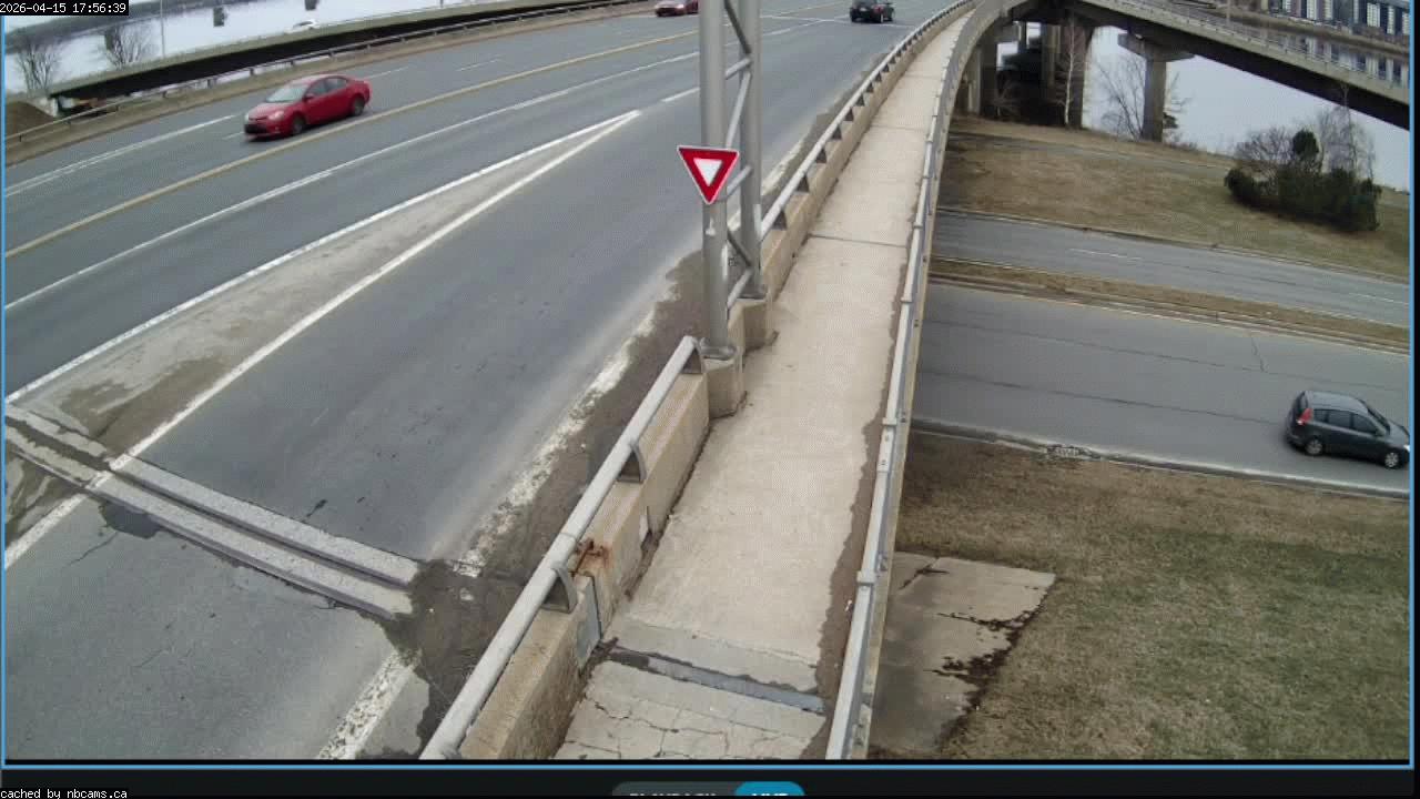 Web Cam image of Fredericton (Westmorland Street - North Side)