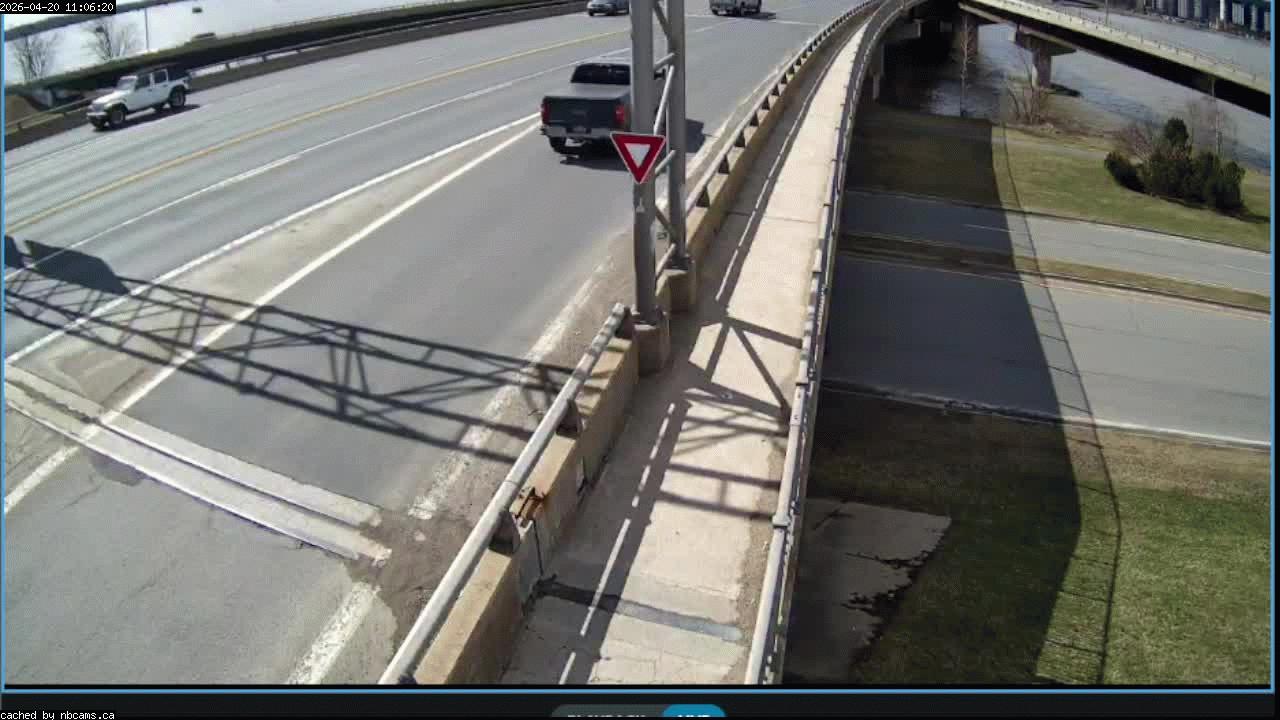 Web Cam image of Fredericton (Westmorland Street - North Side)