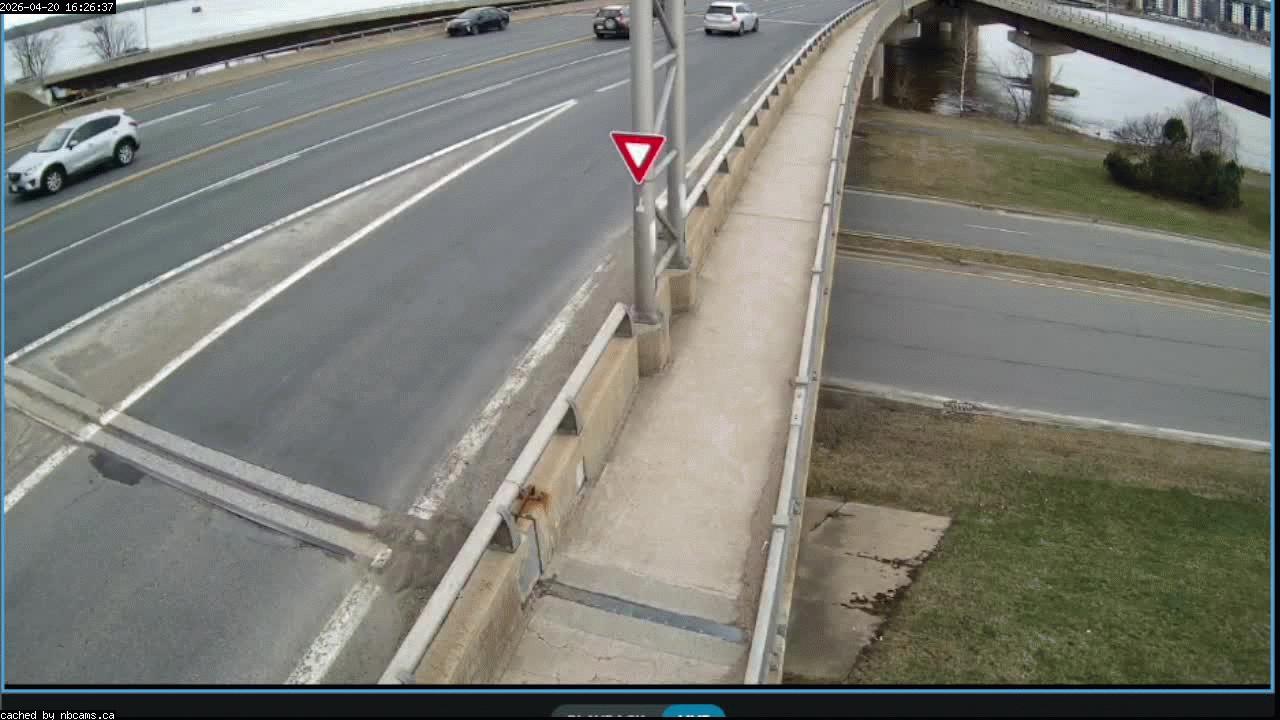 Web Cam image of Fredericton (Westmorland Street - North Side)