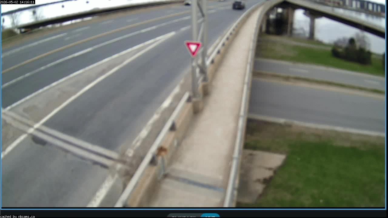 Web Cam image of Fredericton (Westmorland Street - North Side)